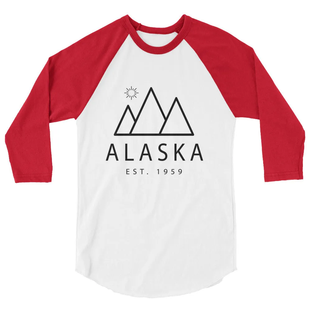 Alaska - 3/4 Sleeve Raglan Shirt - Established