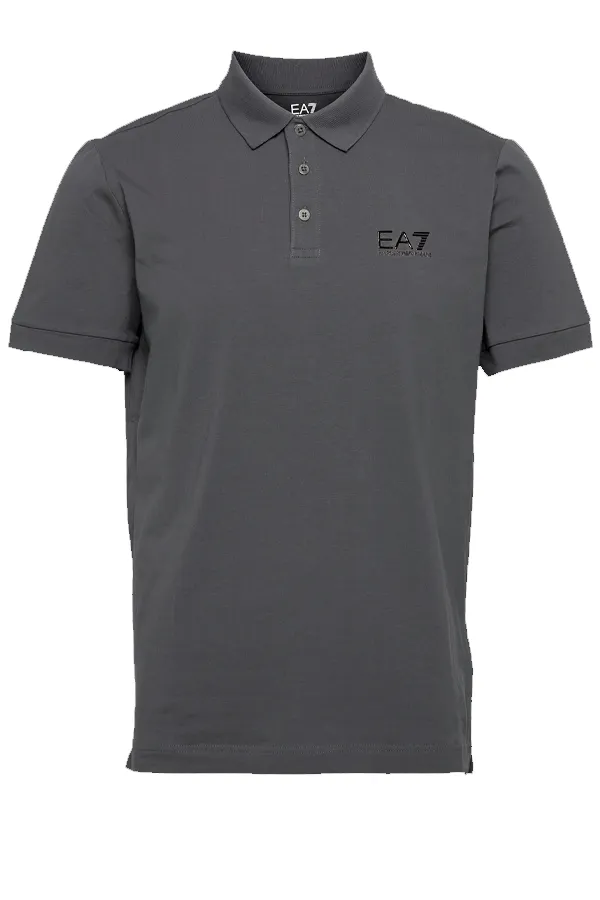 Armani EA7 Core ID Polo Shirt Grey