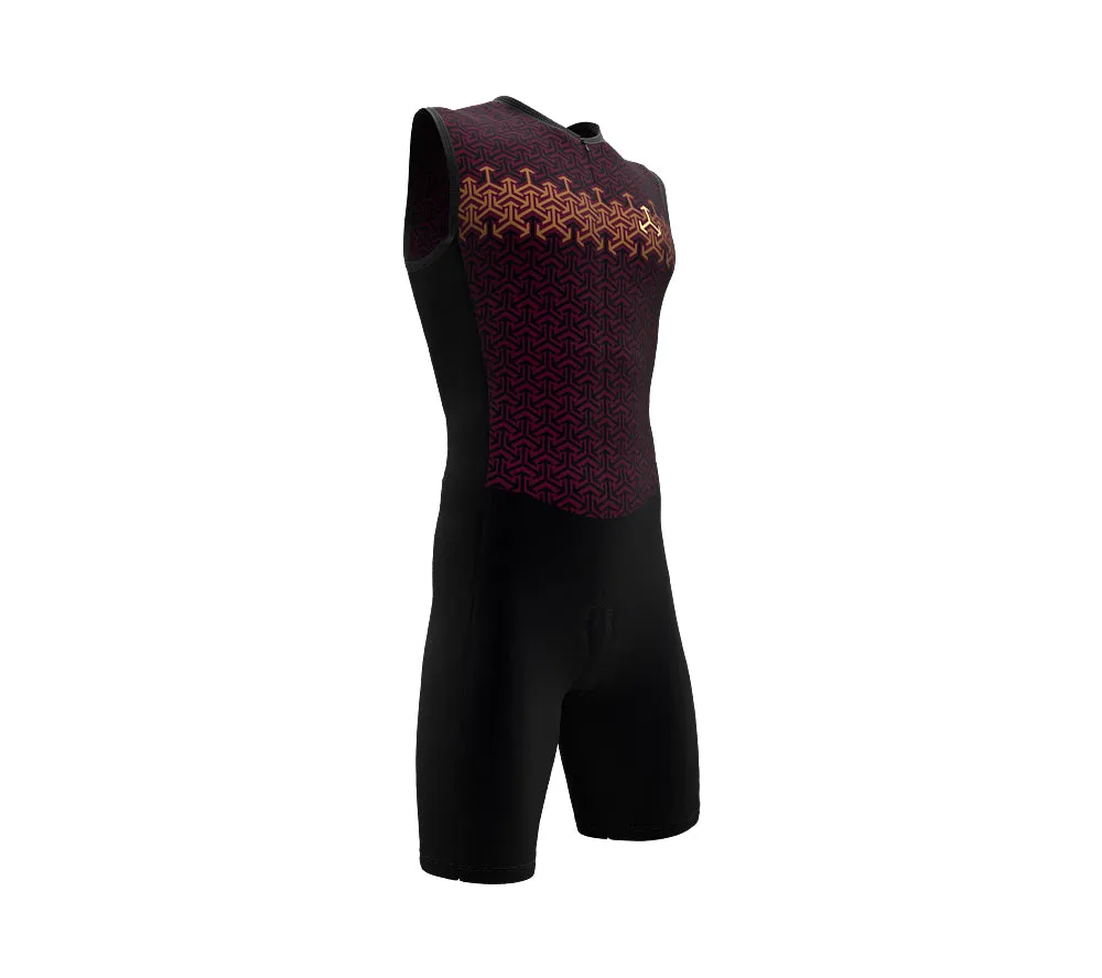 Arrows Red Tri Suit for Men