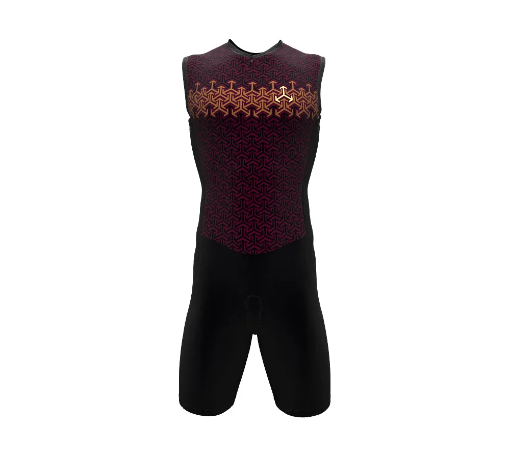 Arrows Red Tri Suit for Men