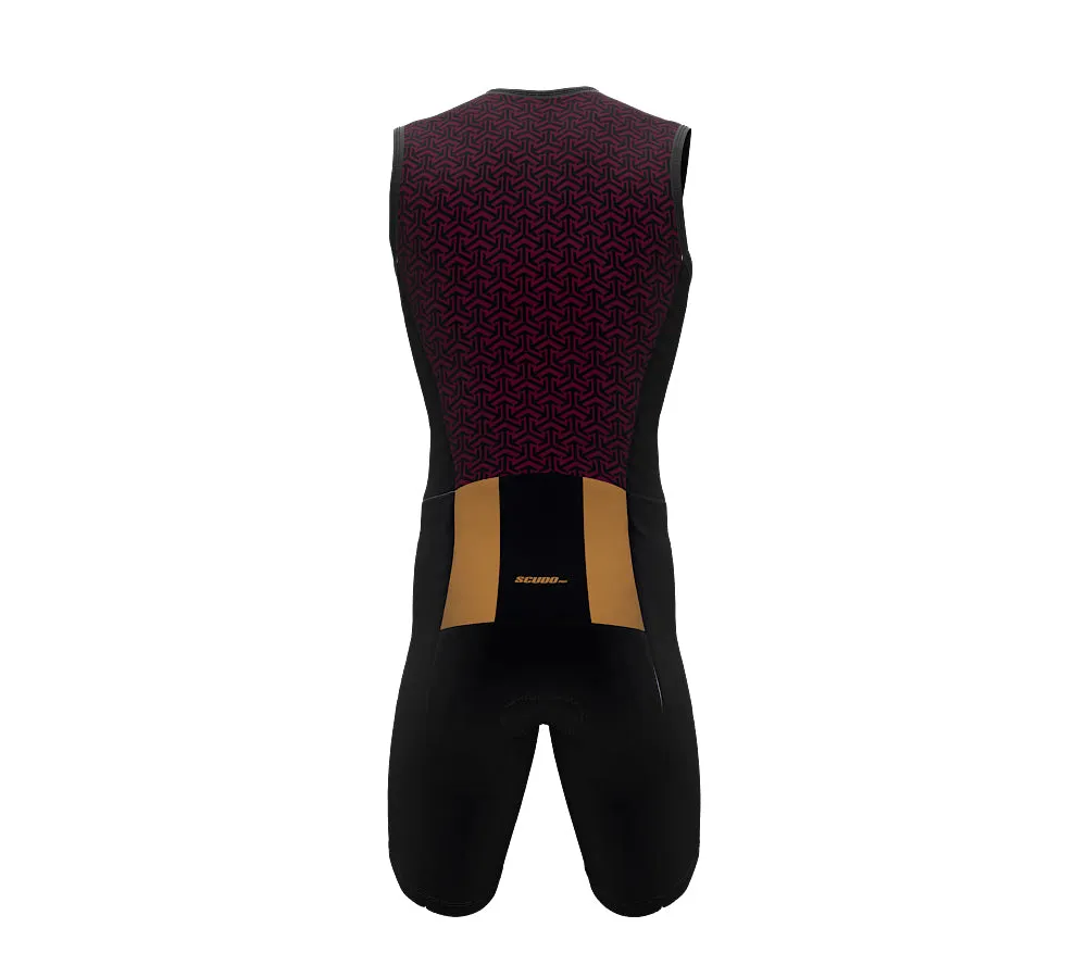 Arrows Red Tri Suit for Men