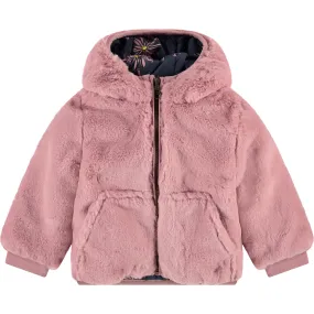 Babyface Reversible Coat, Pink