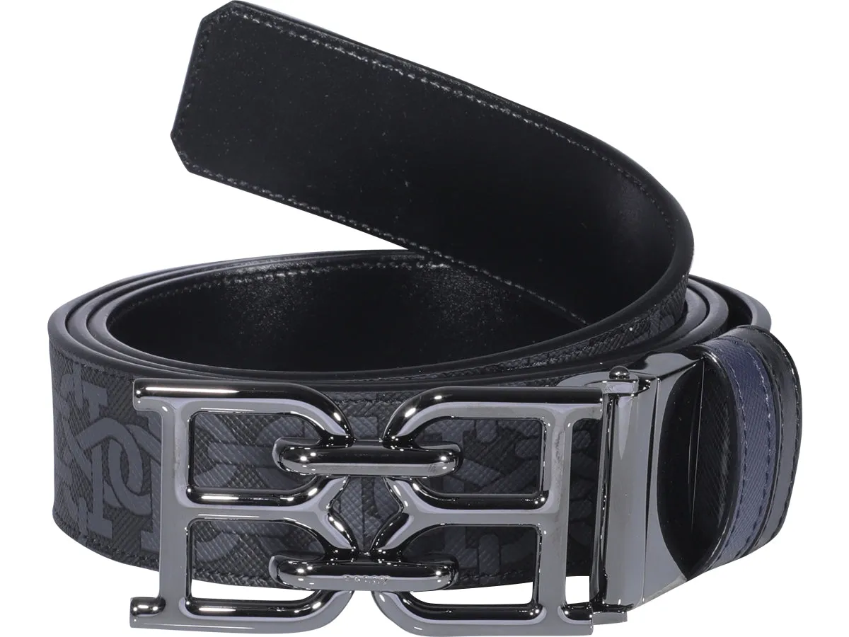 Bally Logo Buckle Reversible Belt