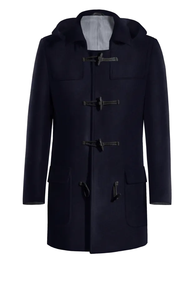 Blue Montgomery coat