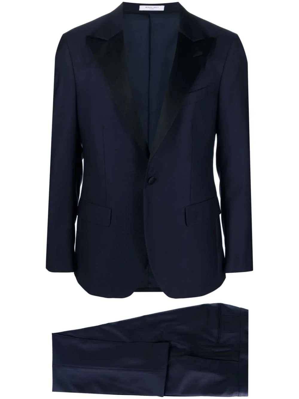 BOGLIOLI Classic Blue Suit Set for Men - 23FW Collection