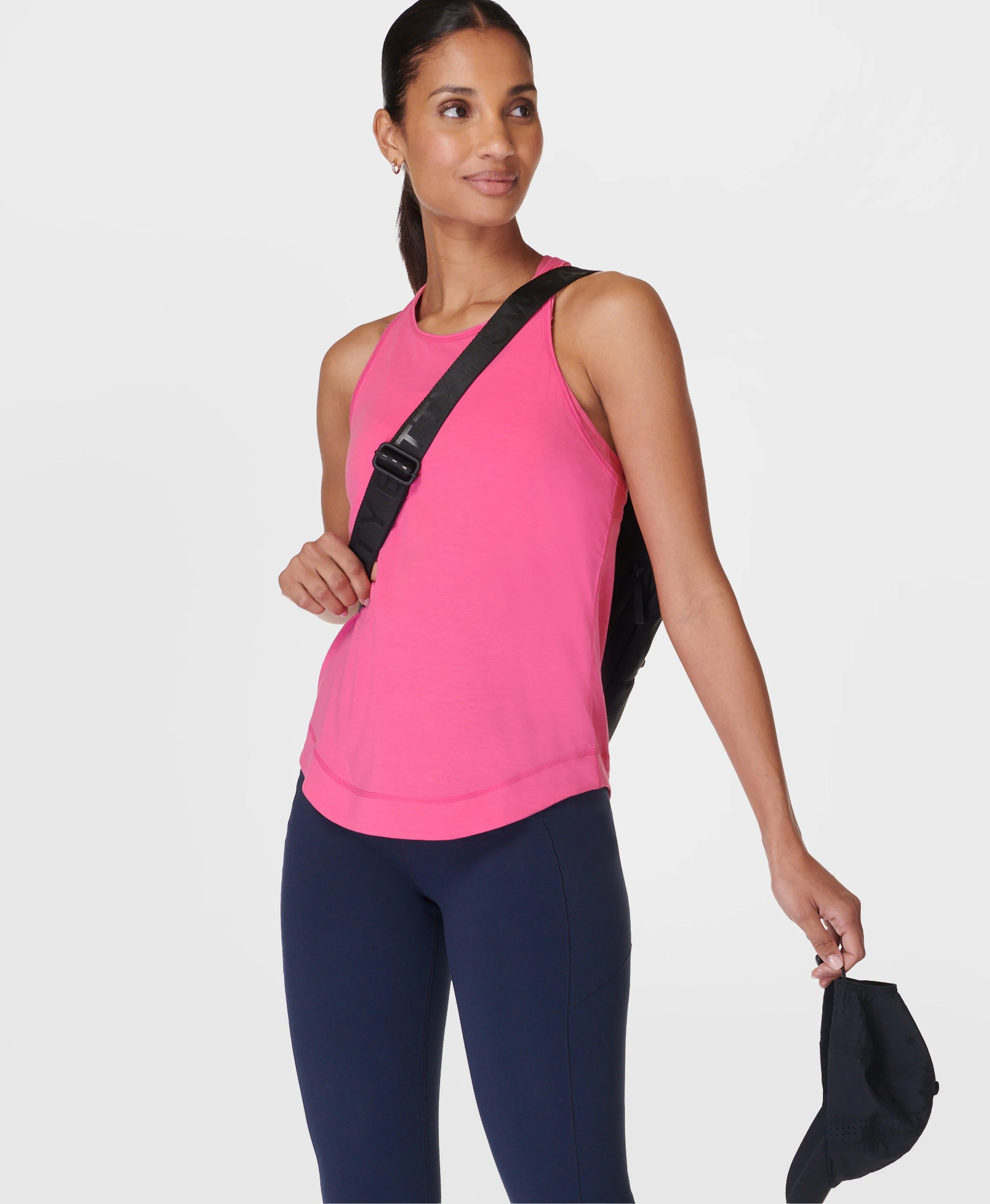 Breathe Easy Run Tank Top Sb9123 Camellia-Pink