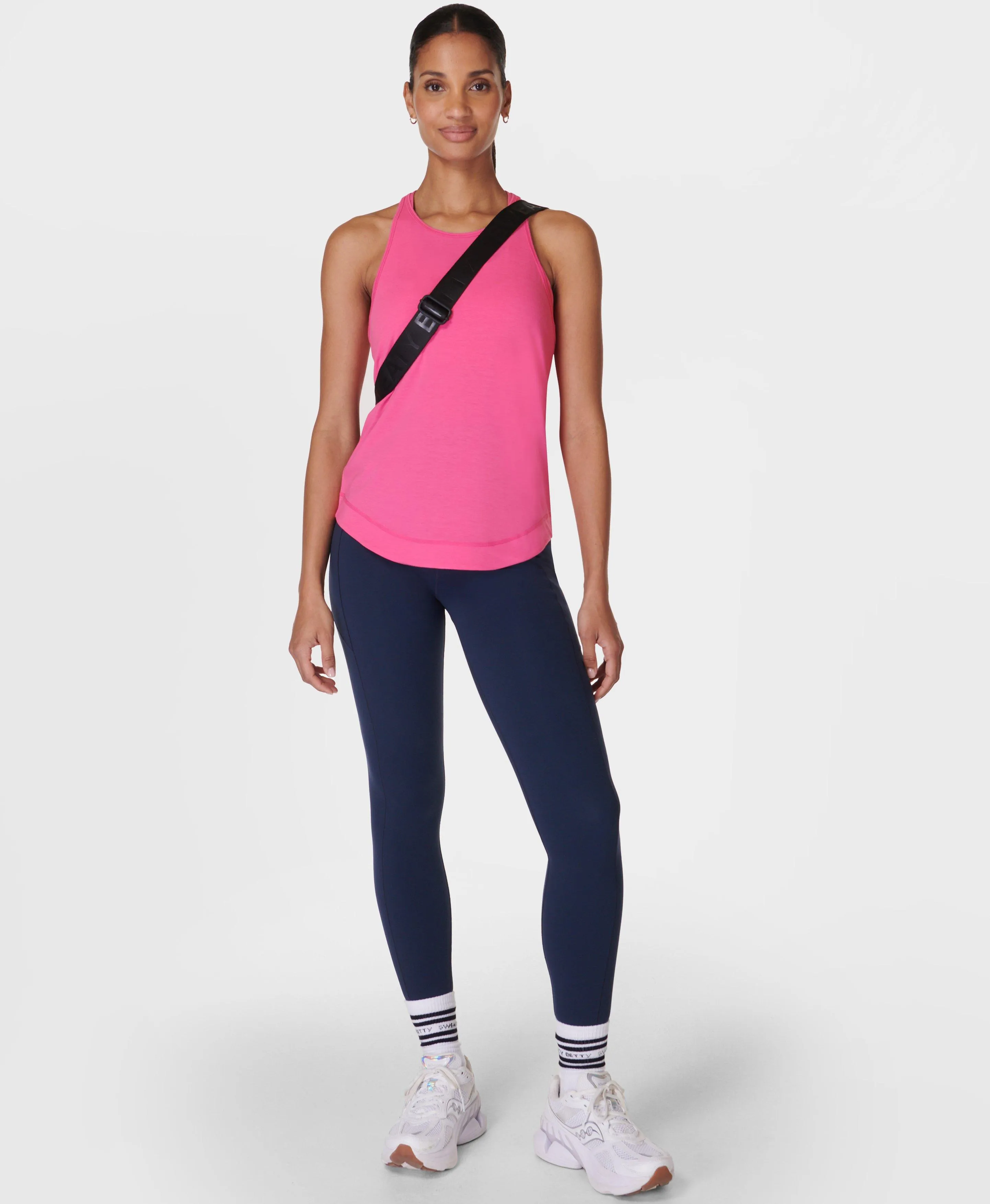 Breathe Easy Run Tank Top Sb9123 Camellia-Pink