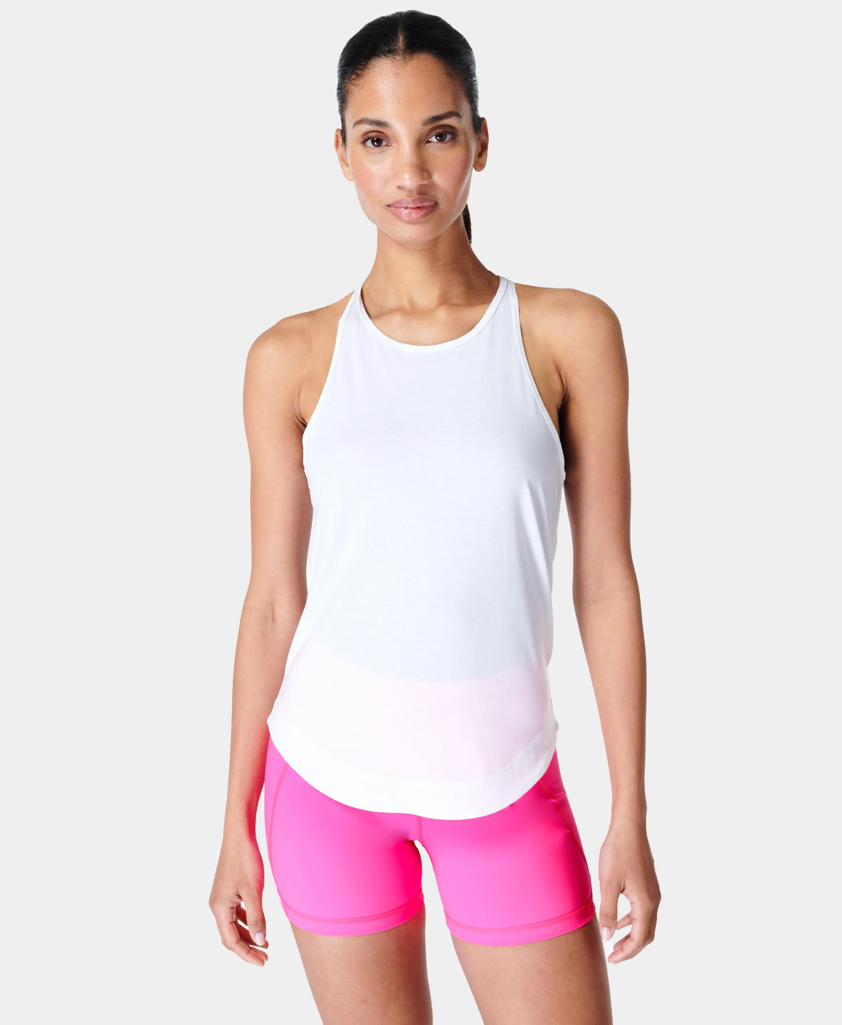 Breathe Easy Run Tank Top Sb9123 White