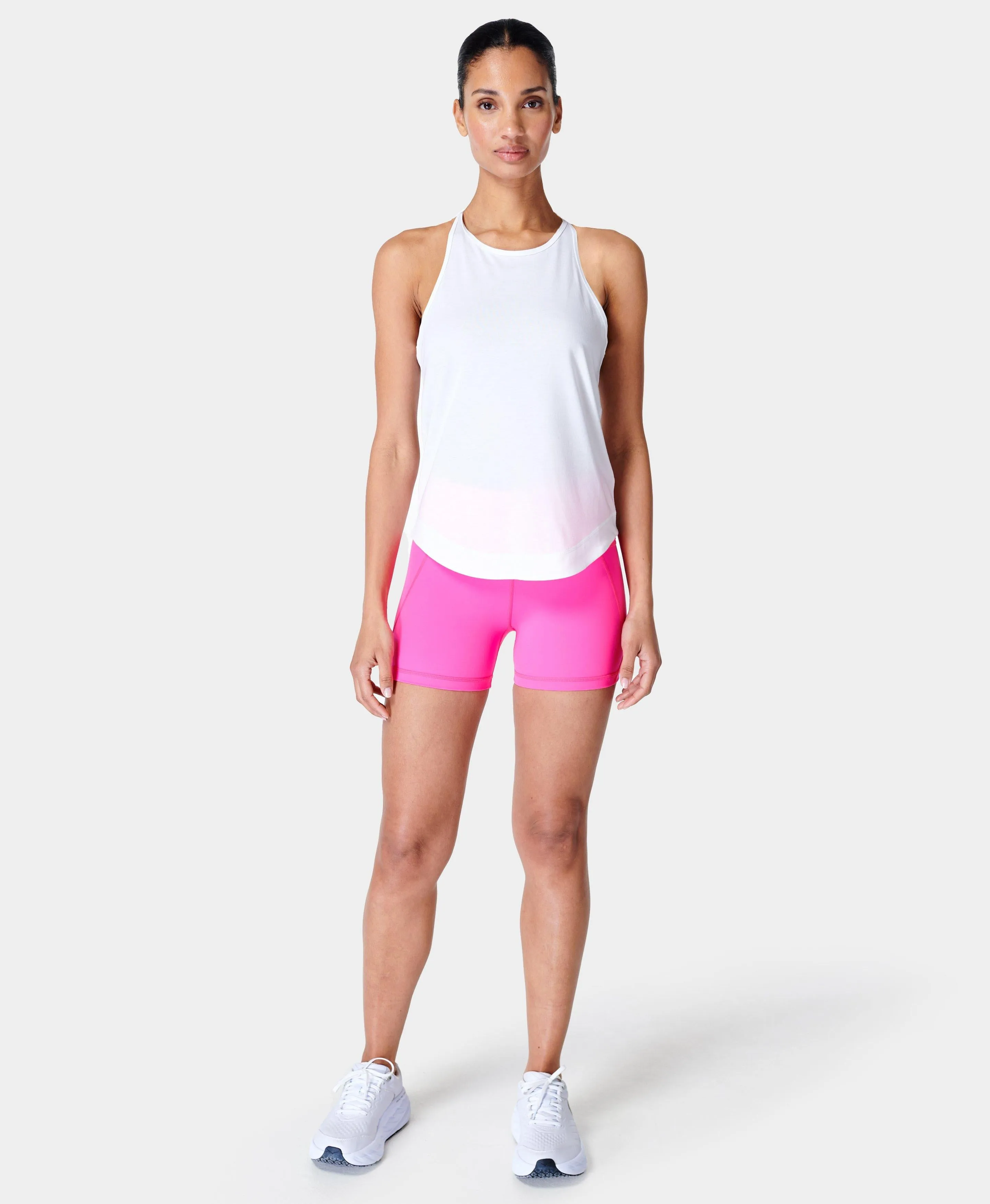 Breathe Easy Run Tank Top Sb9123 White