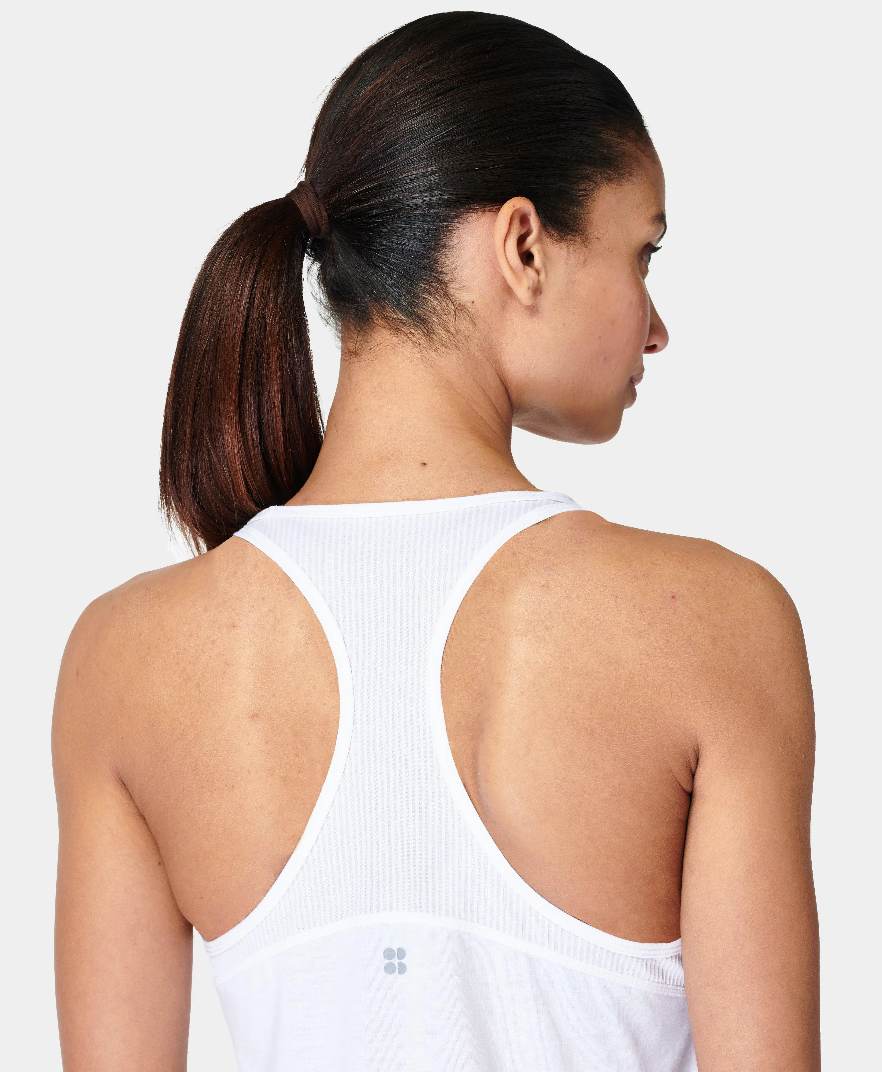 Breathe Easy Run Tank Top Sb9123 White