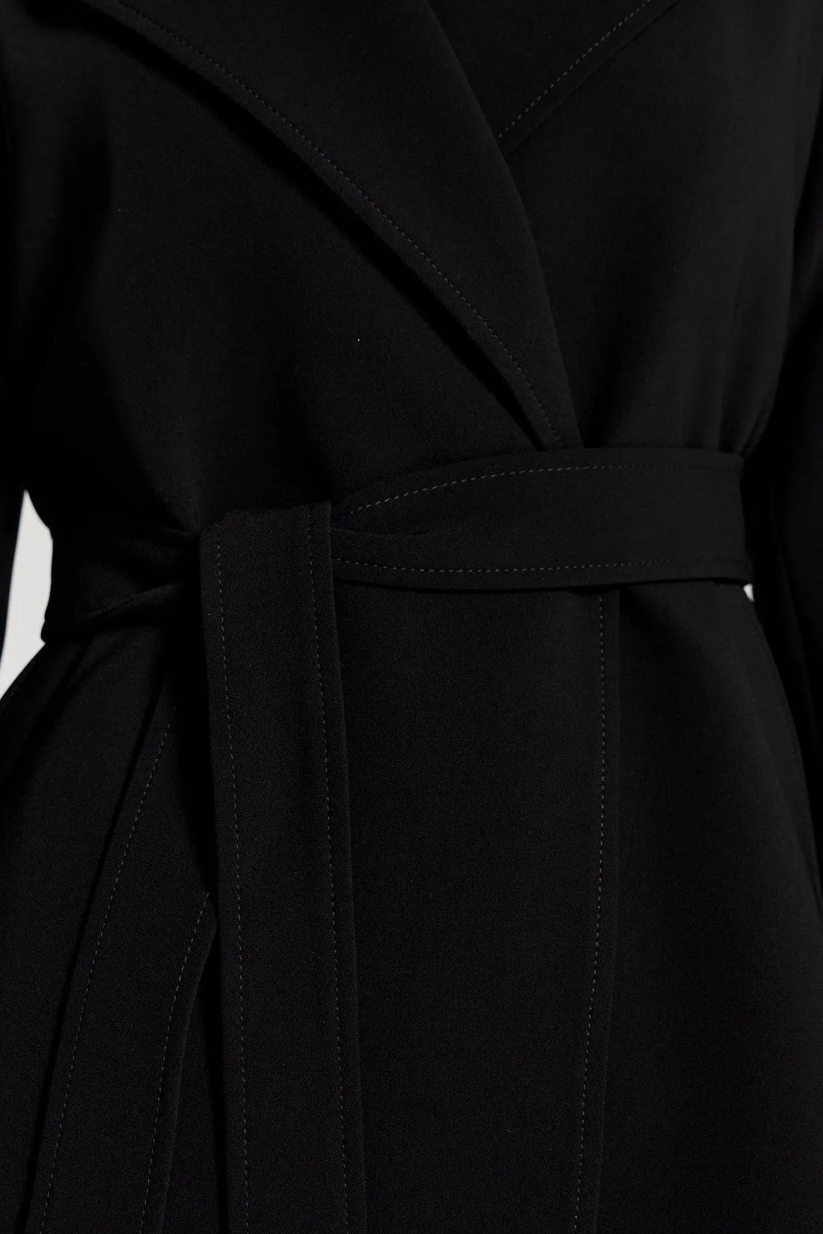 City Trench Coat - Black