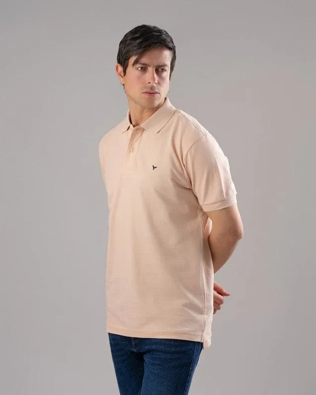 CLASSIC FIT PIQUE POLO SHIRT - PINK