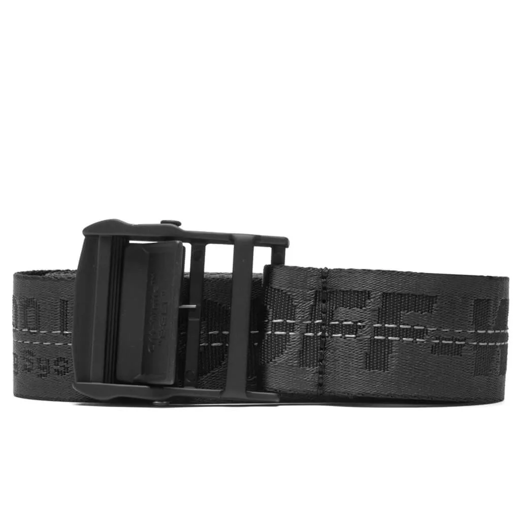 Classic Industrial Belt H35 - Black/Black