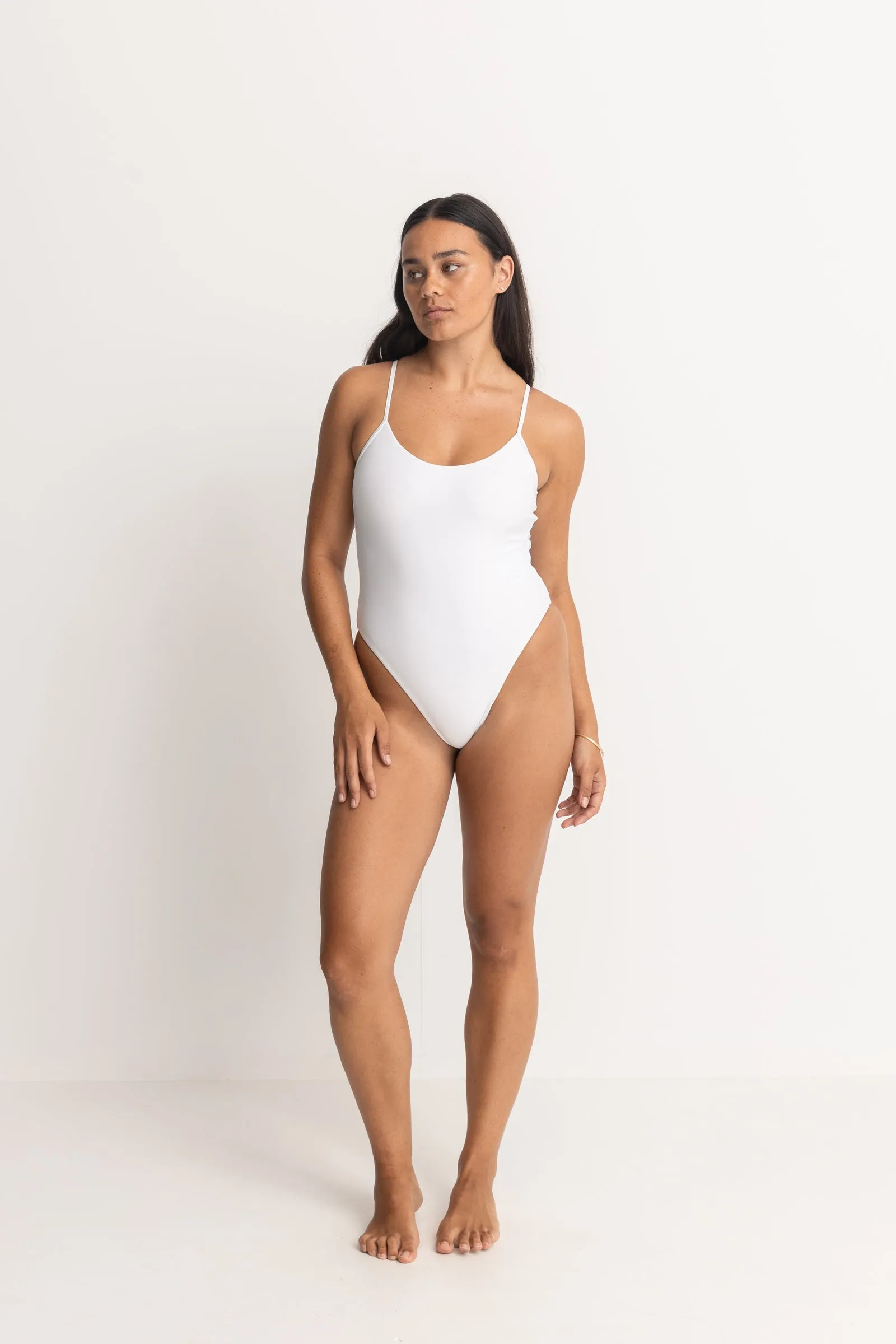 Classic Minimal One Piece White