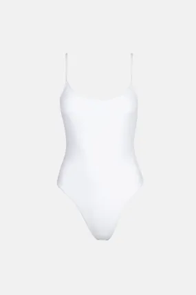 Classic Minimal One Piece White