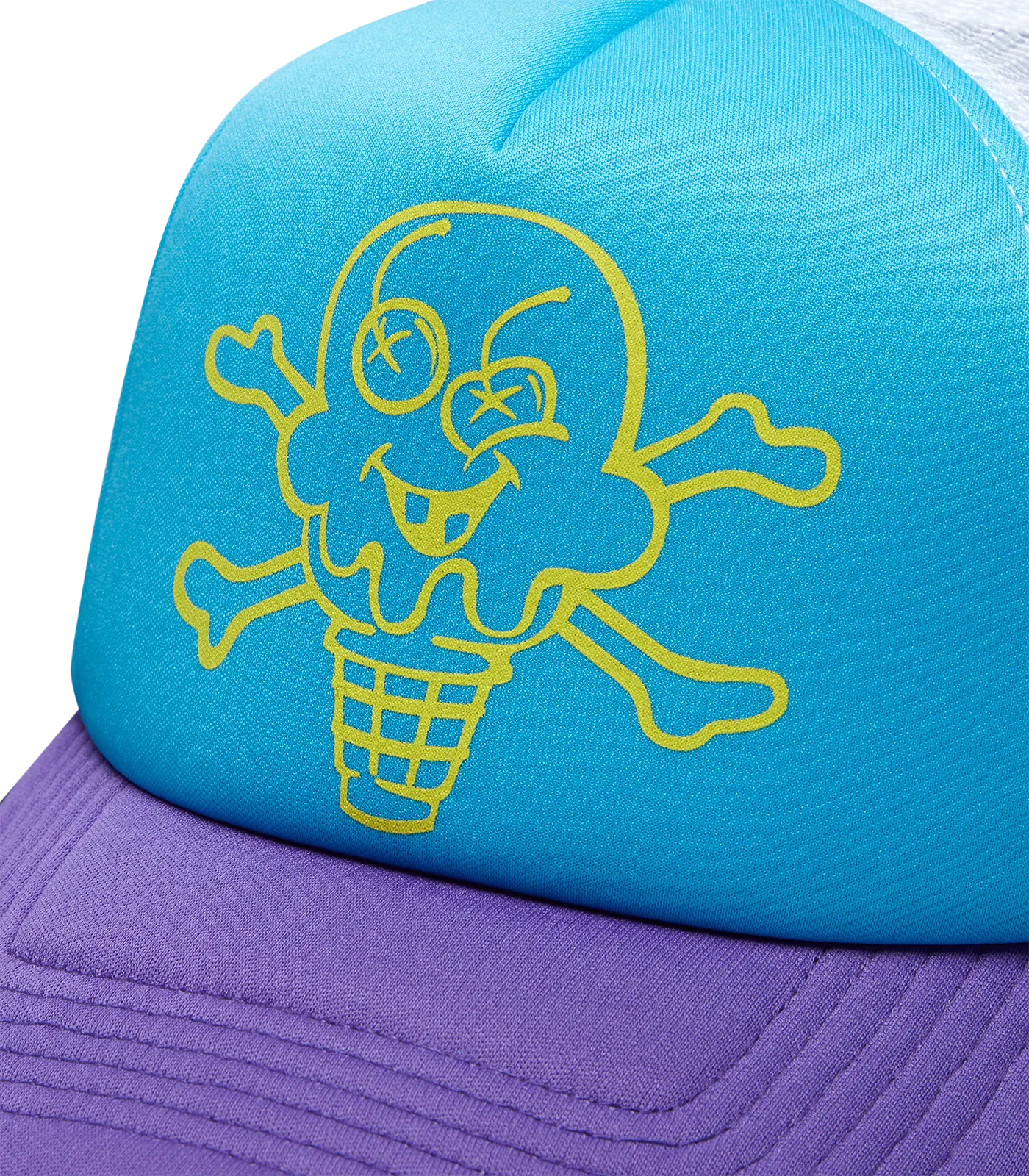 CONES AND BONES TRUCKER - BLUE