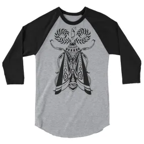 CRYSTALZ 3/4 SLEEVE RAGLAN