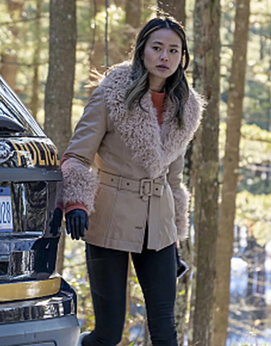 Dexter New Blood 2021 Jamie Chung Jacket | Molly Fur Jacket - Ujackets