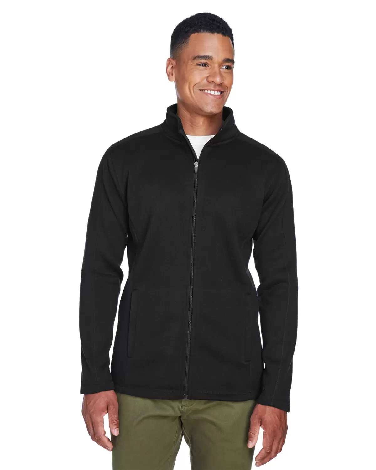 DG793 Devon & Jones Men's Bristol Full-Zip Sweater Fleece Jacket SKU: DG793