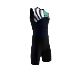 Diagonals Purple Tri Suit for Men