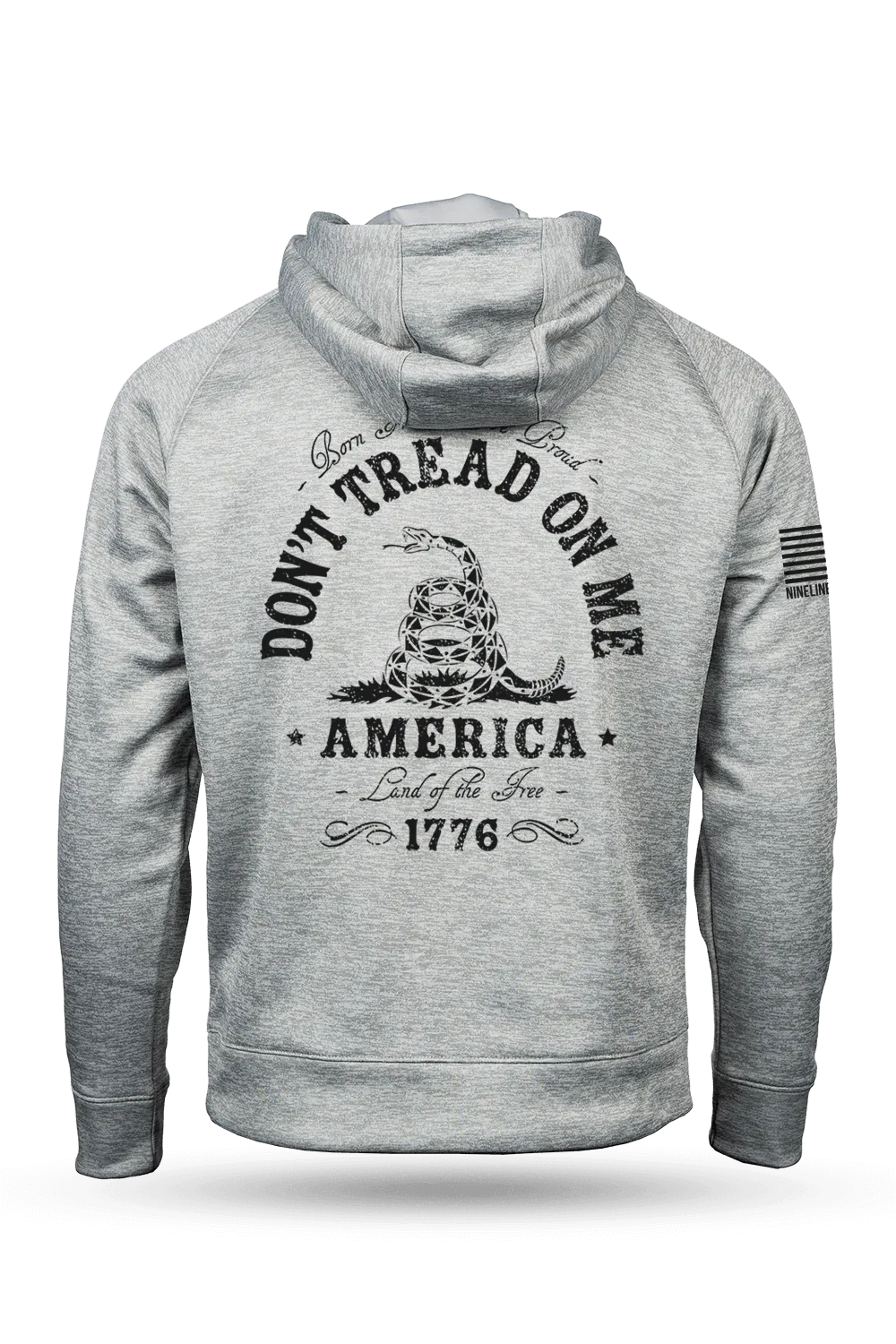 Don't Tread on Me - Raglan Tailgater Hoodie