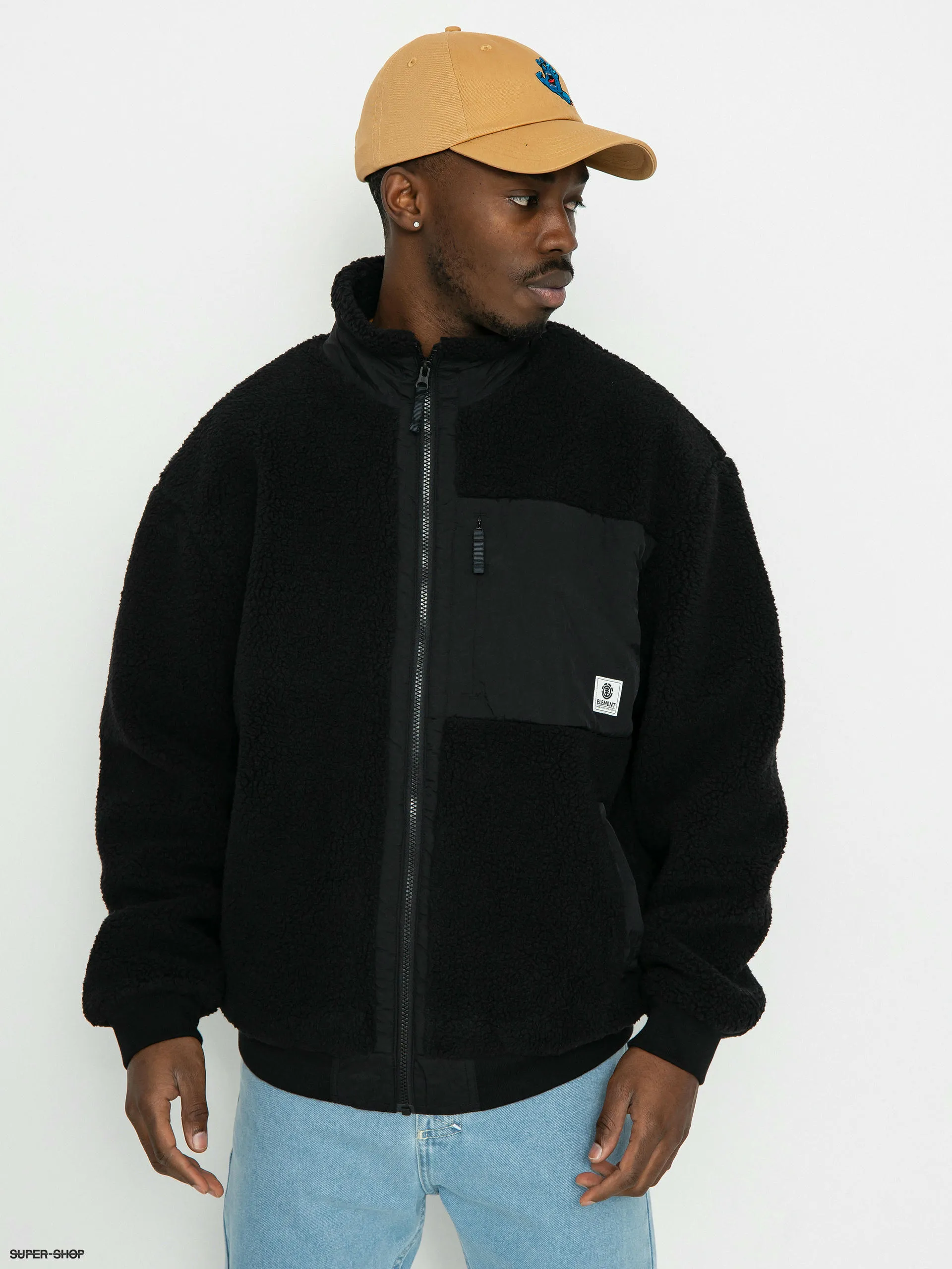 Element Oak Sherpa Jacket (jet black)