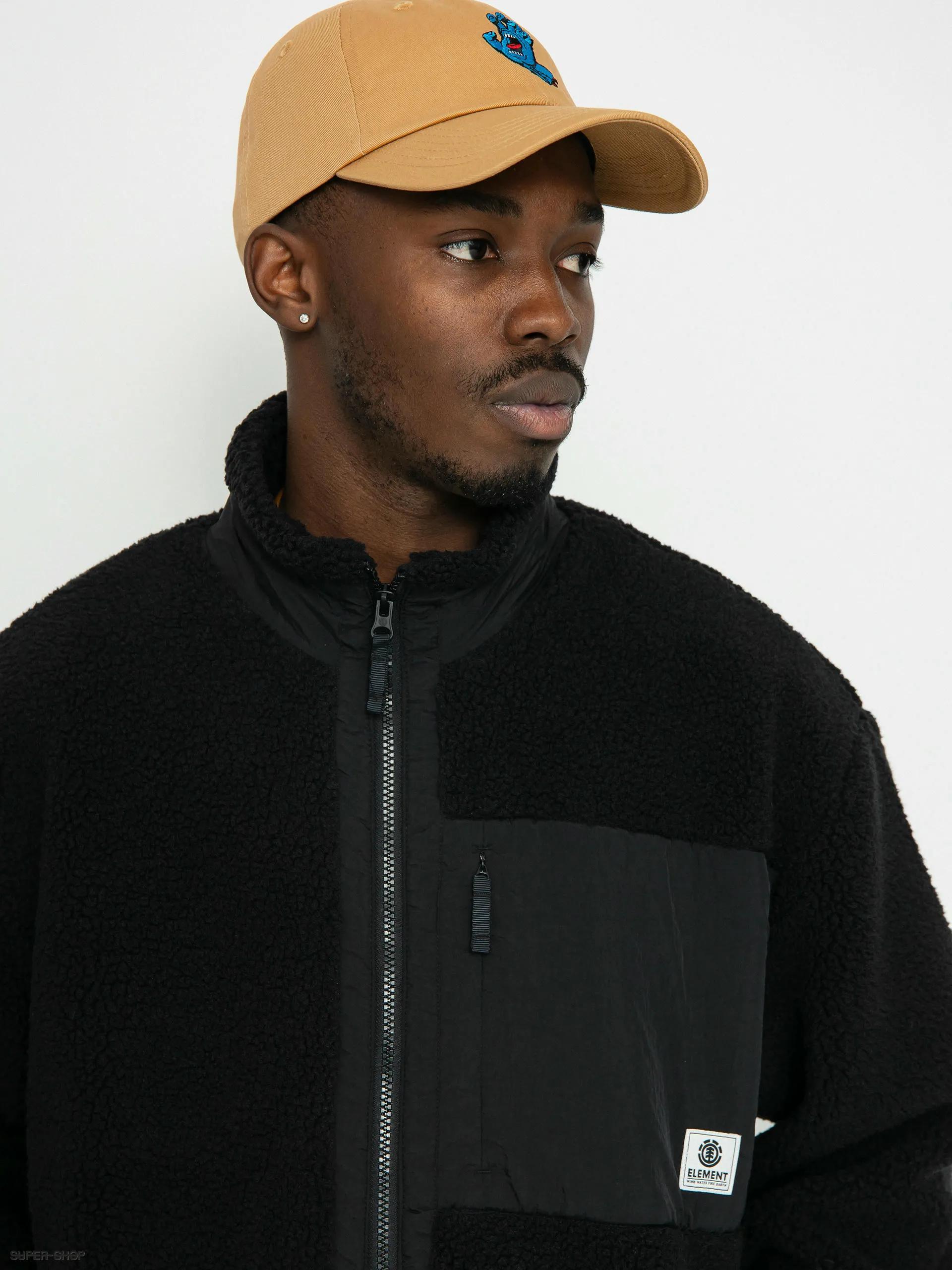 Element Oak Sherpa Jacket (jet black)