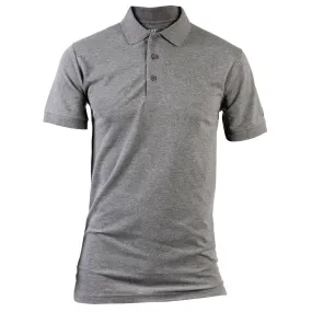 Essentials Polo Shirt  Dark Heather Grey