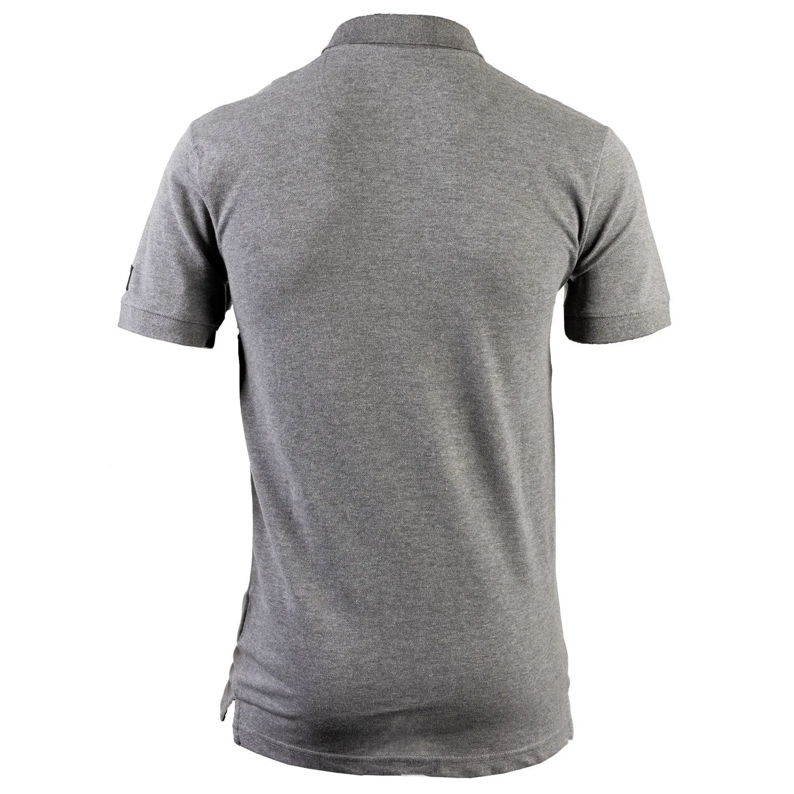 Essentials Polo Shirt  Dark Heather Grey