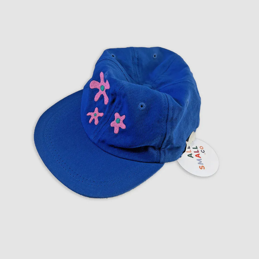 FLAT BRIM FLOWER CAP - ALL SMALL CO.