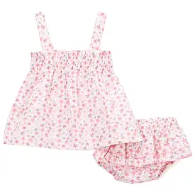 Floral Smocked Top Set