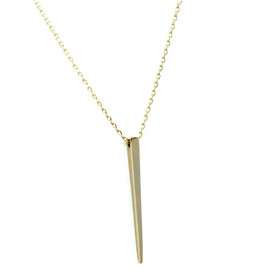 Get to the Point Long Pendant Necklace