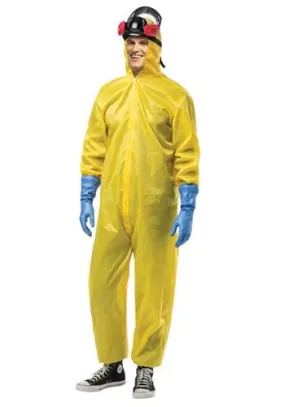 Hazmat Suit Costume for Adults