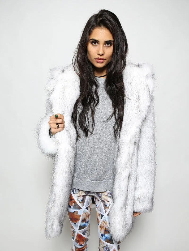 Husky Faux Fur Coat