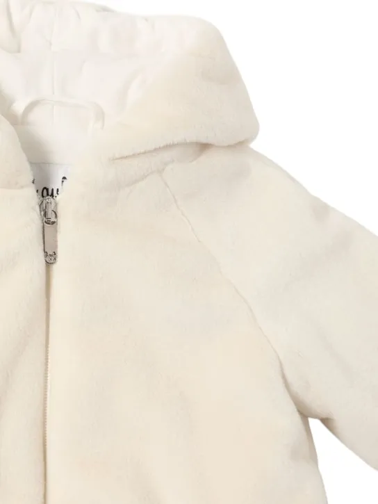 Il Gufo   Faux fur coat 