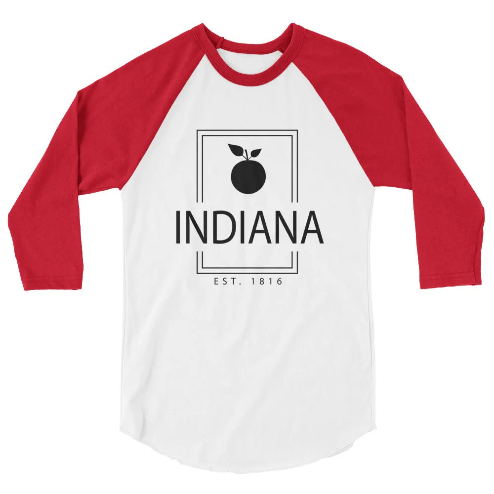 Indiana - 3/4 Sleeve Raglan Shirt - Established