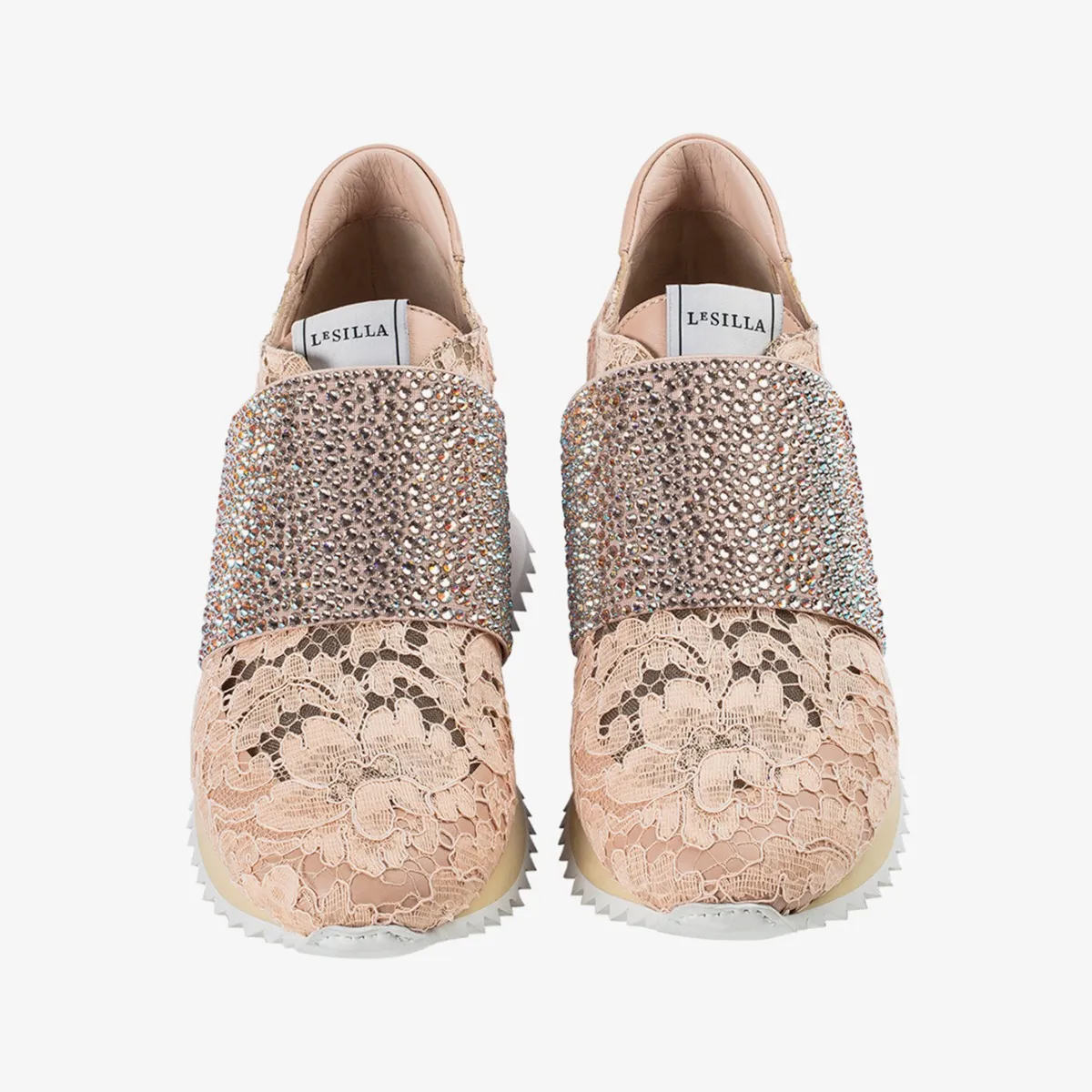 JACKIE WAVE SNEAKER 60 mm Phard nude lace sneaker