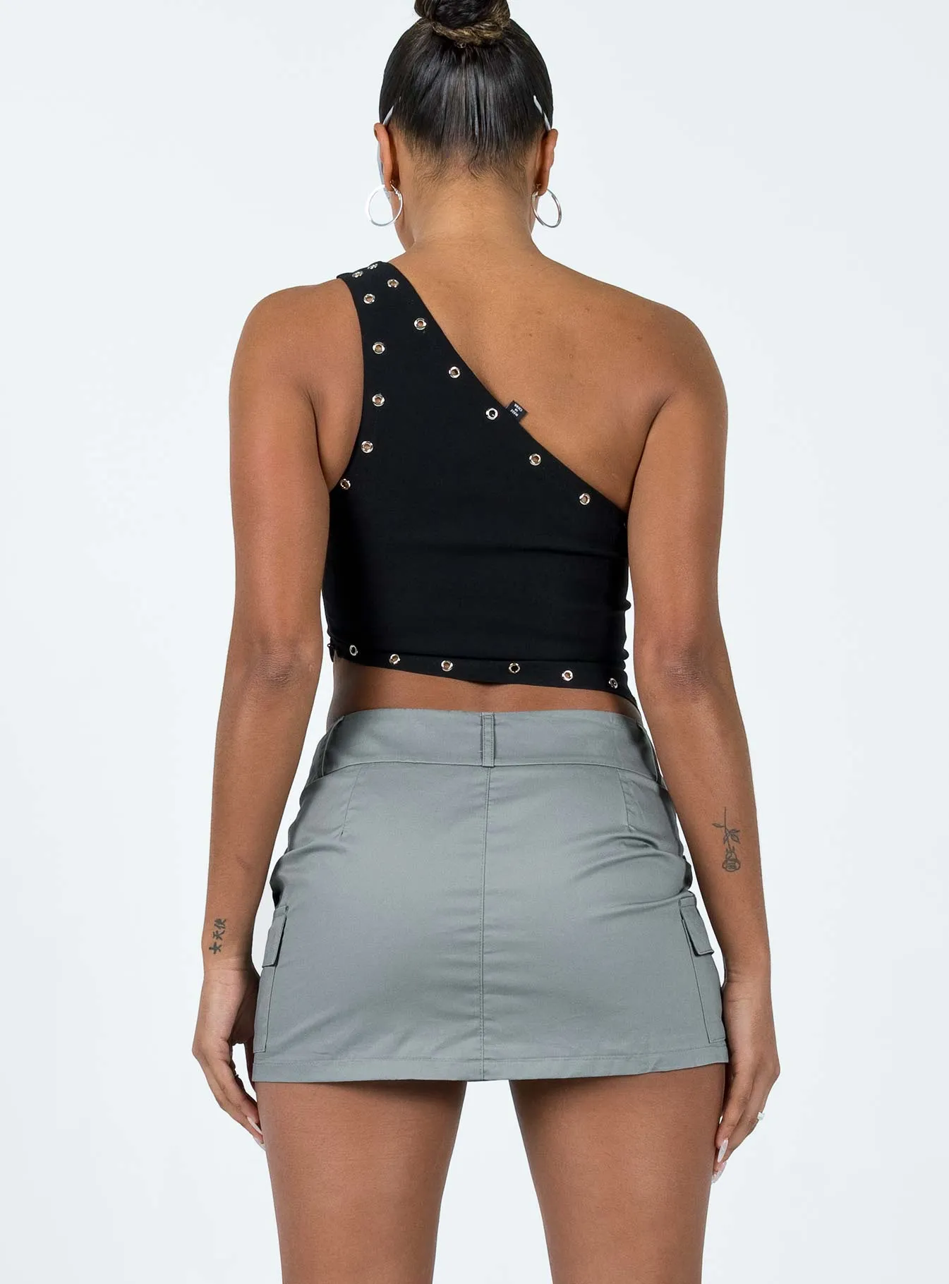 Jameson Mini Skirt Grey