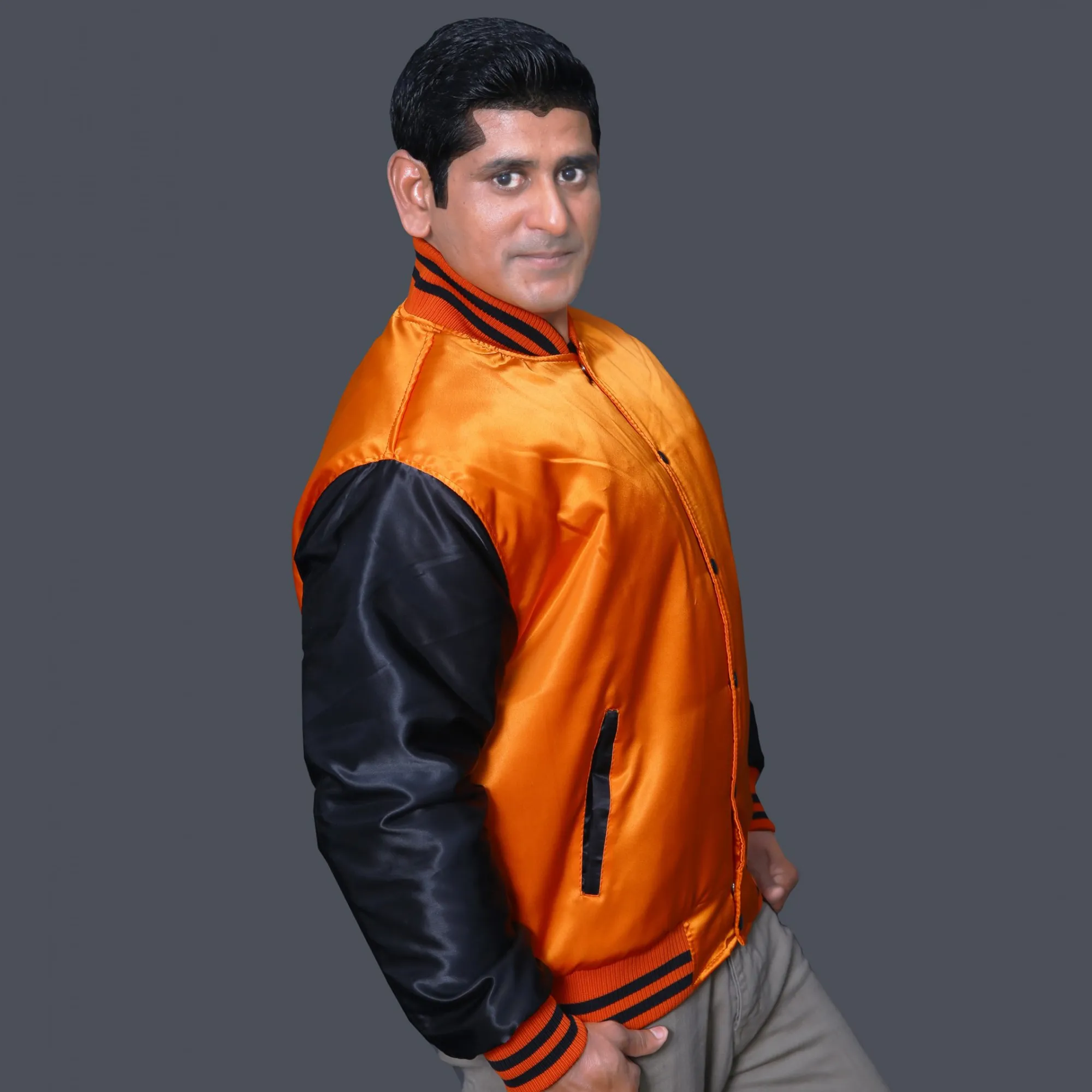 Letterman Satin Jackets - Couro Wears