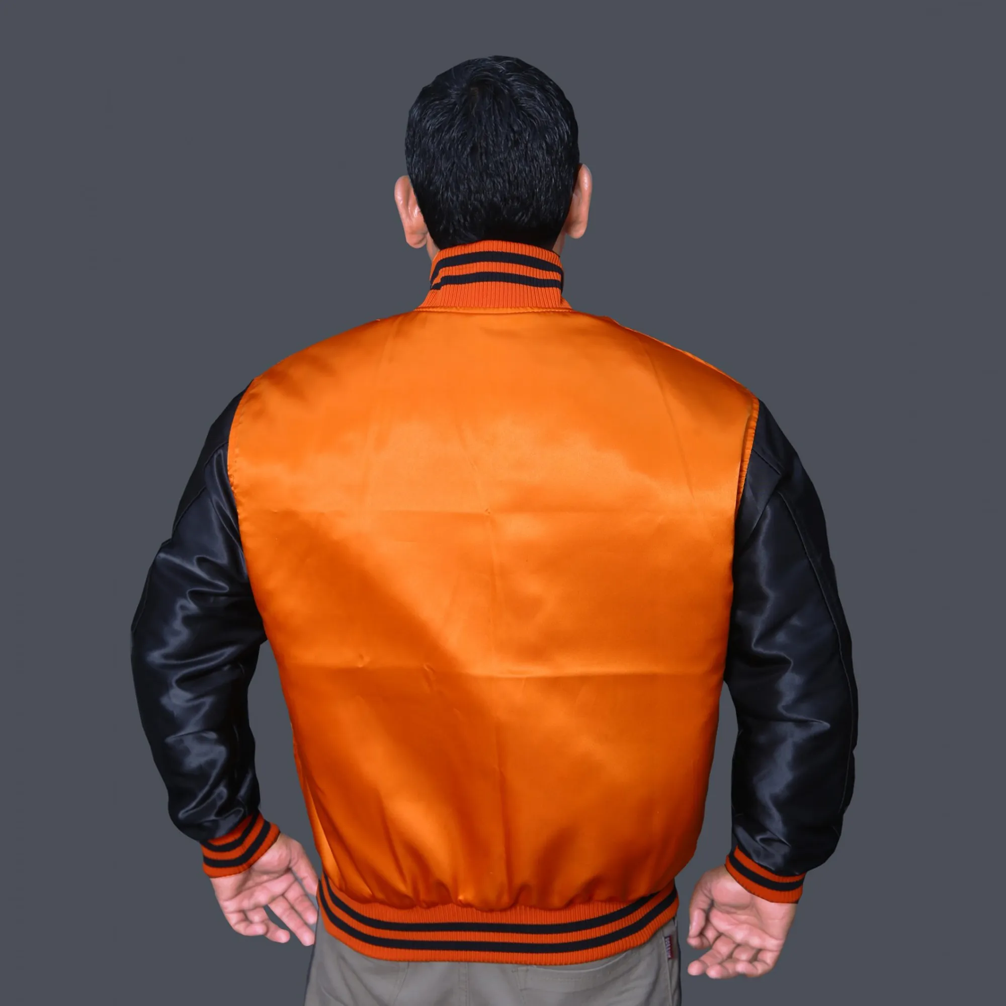 Letterman Satin Jackets - Couro Wears