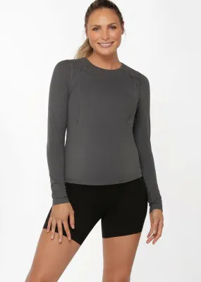 LJ Maternity Active Feeding Long Sleeve Top