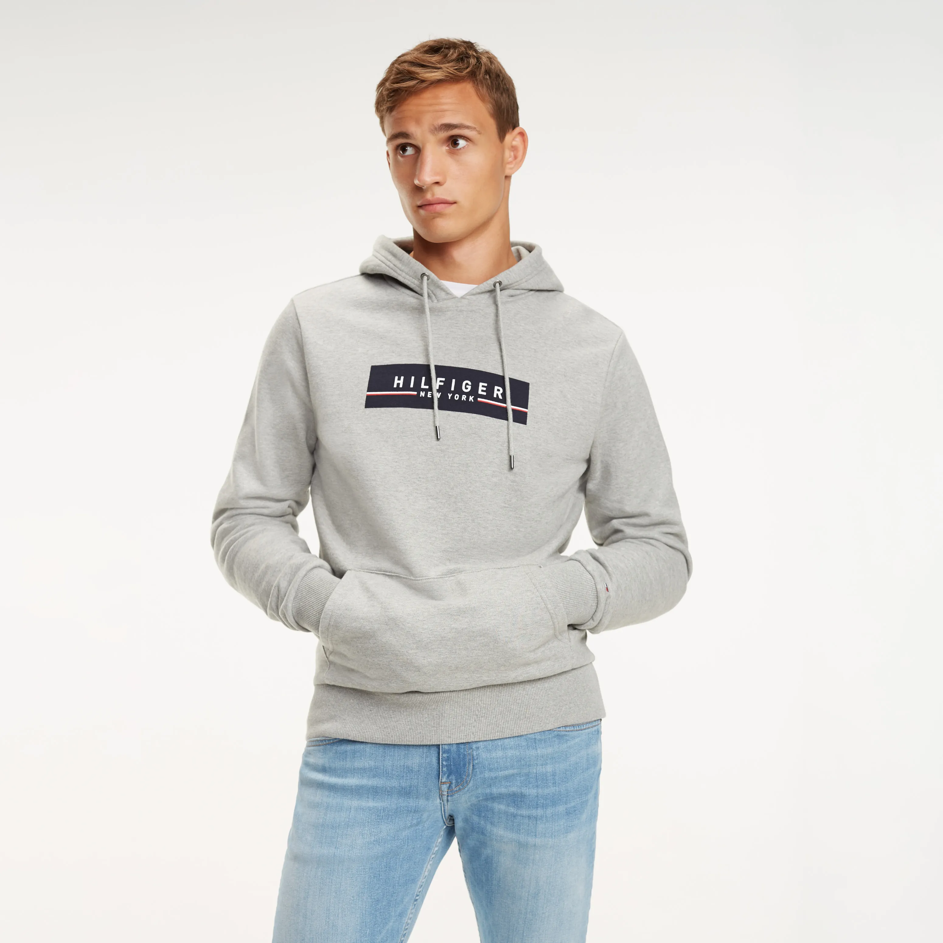 Logo Drawstring Hoodie | Hoodies | Tommy Hilfiger