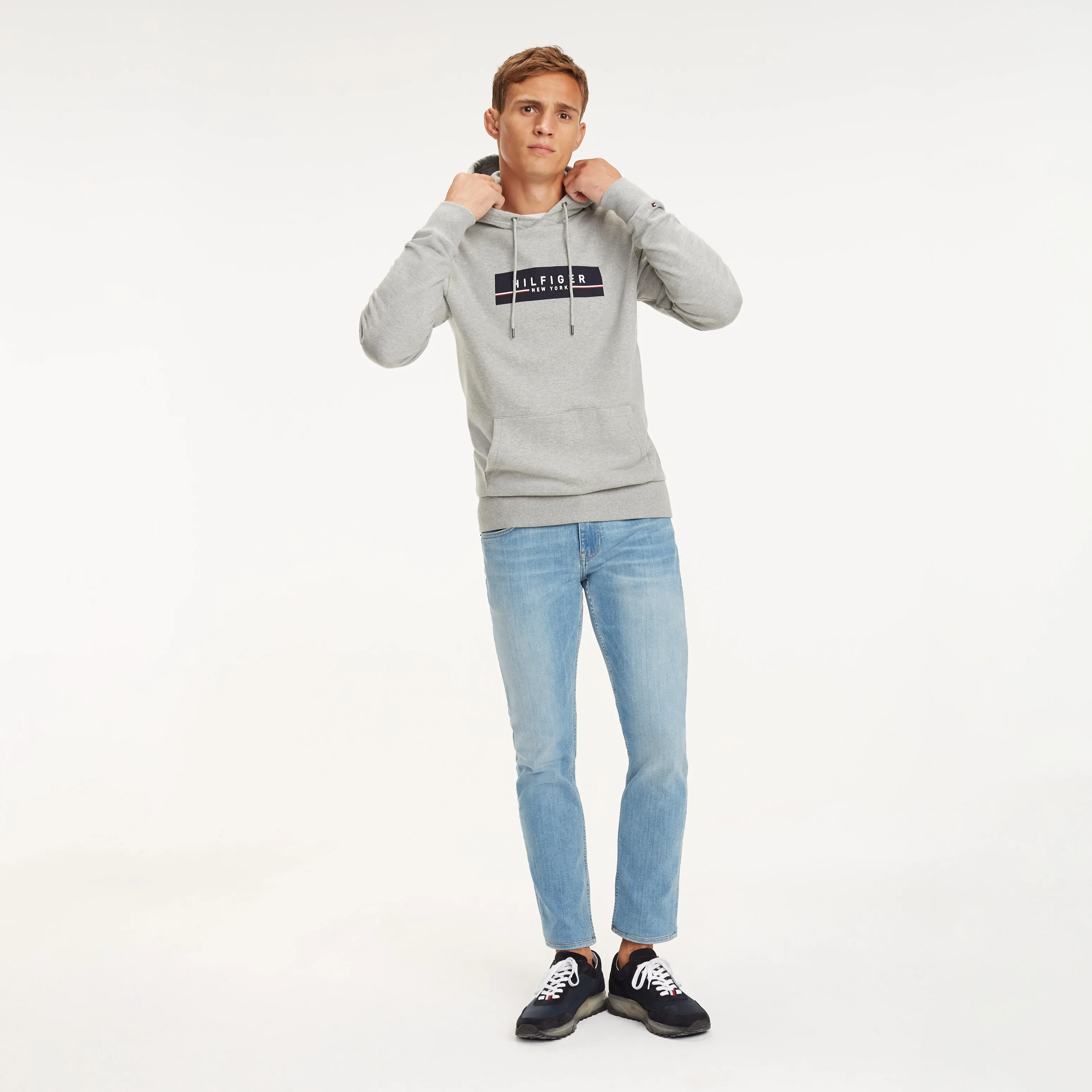 Logo Drawstring Hoodie | Hoodies | Tommy Hilfiger