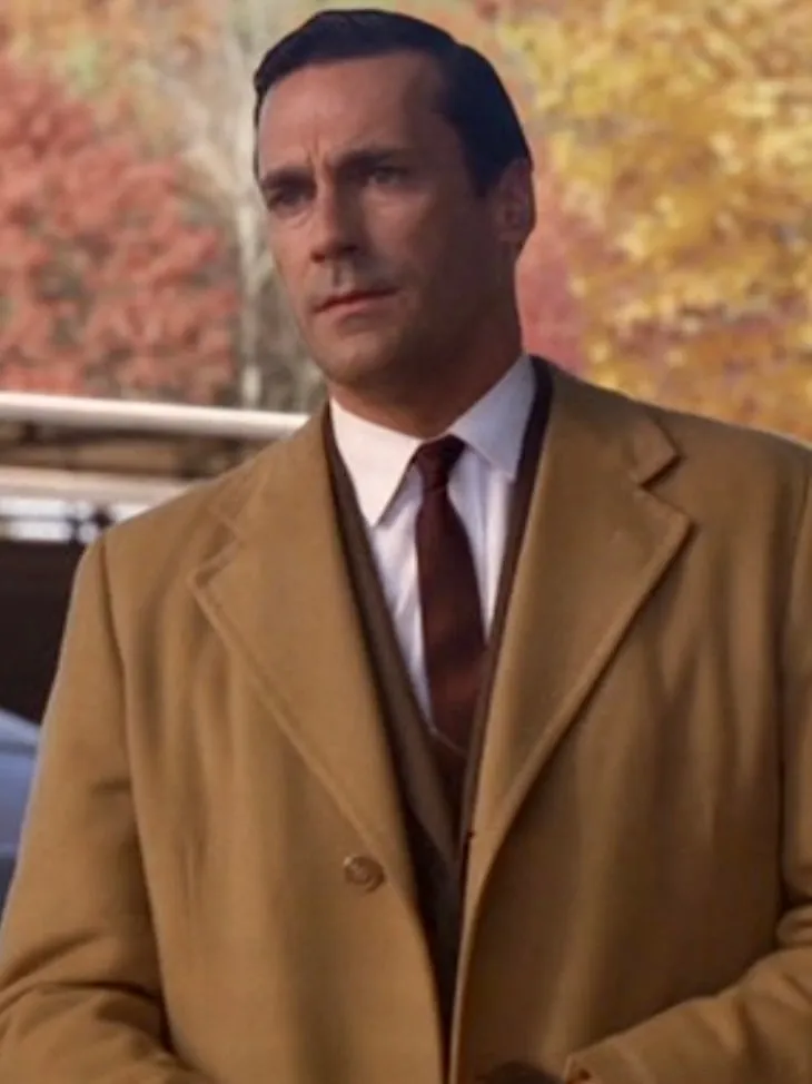 MAD MEN: Don Draper's Vintage White Button Shirt (L)