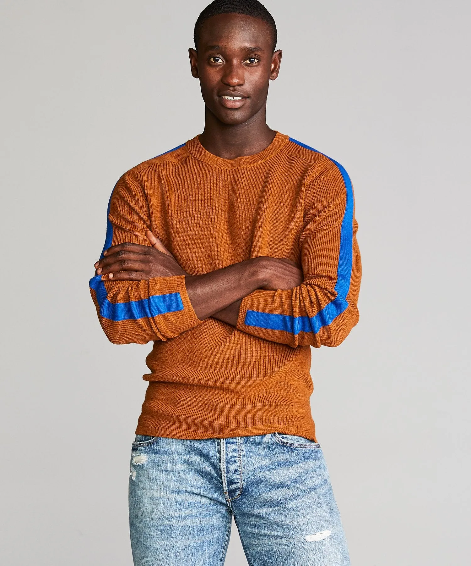 Merino Ski Sweater in Camel