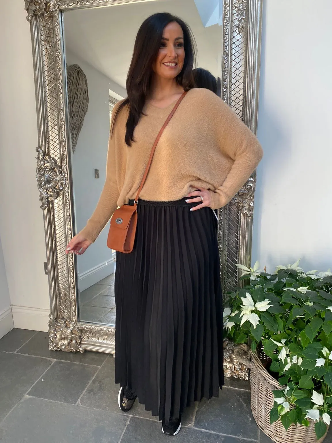 Midi Pleated Skirt Niamh