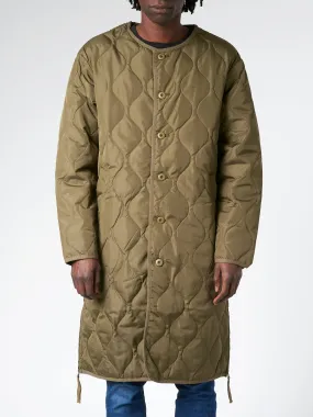 Military Crew Long Coat