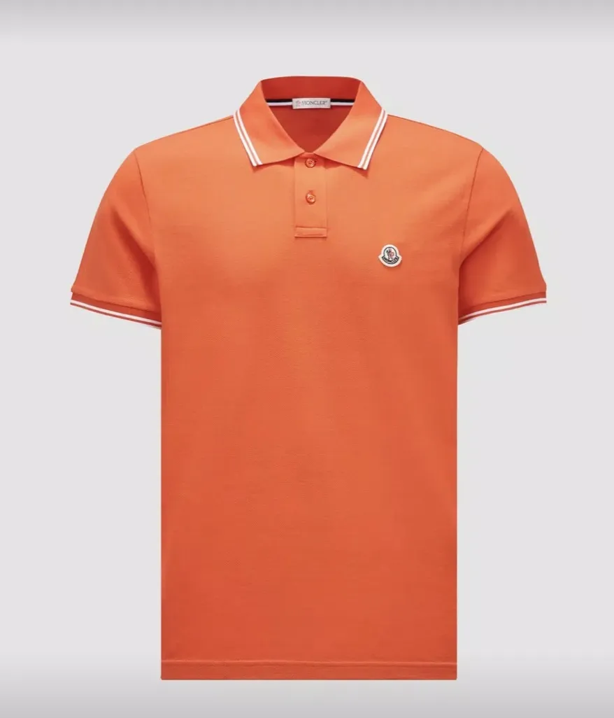 MONCLER  |Logo Patch Polo Shirt