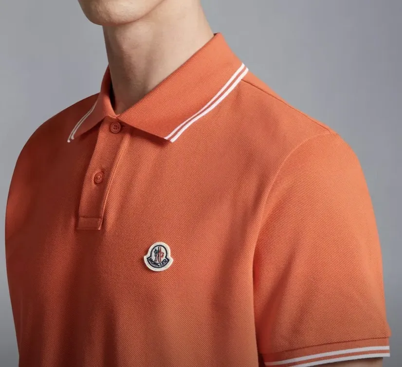 MONCLER  |Logo Patch Polo Shirt