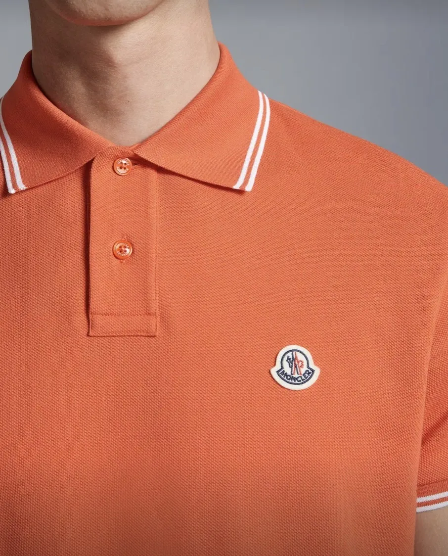 MONCLER  |Logo Patch Polo Shirt